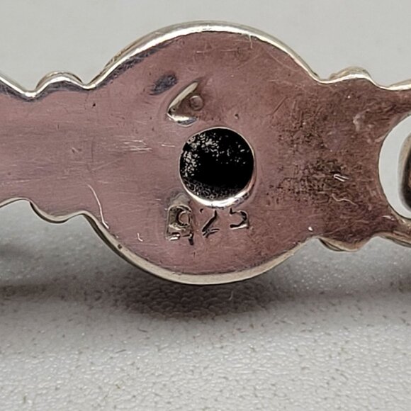 Black Glass Bead Necklace Teardrop Sterling Pendant Wire Wrap - Picture 8 of 8